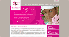 Desktop Screenshot of amiestclairmelanoma.org.au